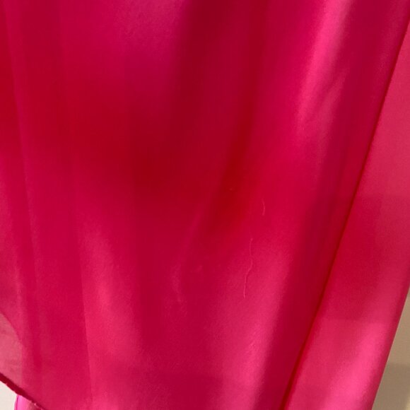 Bebe Pink Hi Lo Maxi Dress - Picture 8 of 11